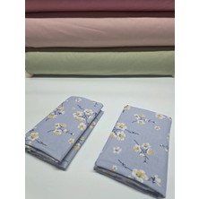 Pınarhome collection 100% Desenli Kumaş Ranforce Kapaklı Yastık Kılıfı --50X70CM--2 Adet (1 Çift)