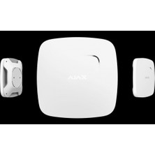 Kaia Life Ajax Fire Protect, Kablosuz, Isı ve Duman Dedektörü, Beyaz