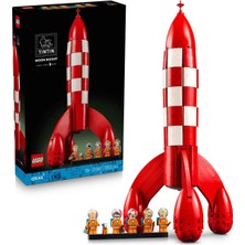 LEGO Ideas Tintin Ay Roketi 21367 - Yetişkinler Için Çizgi Roman ve Uzay Temalı Dekoratif Yapım Modeli (1283 Parça)