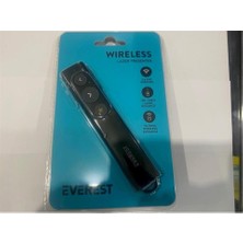 Everest Tba-11 2.4Ghz Kablosuz Type C Profesyonel Sunum Kumandası (100-200Mt Lazer)50-100Mt Wıreless