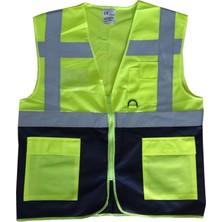 Kaia Life Yönetici Ikaz Yeleği Sarı/lacivert Xl Beden