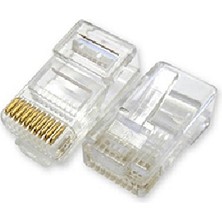 Speed SP-U100 Cat6 100 Adet RJ45 Konnektör