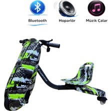 Drift Car Elektrikli Scooter Hoverboard Oturaklı Kaykay Bluetooth Hoparlörlü Rs-R1