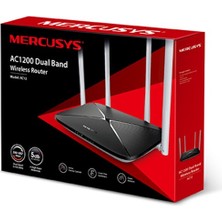 Kaia Life Tp-Lınk Mercusys AC12 AC1200 867MBPS/5GHZ/300MBPS/2.4GHZ Dual Band Kablosuz Router