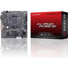 Kaia Life Arktek Alpha Force, AK-B450M Eg, 2xddr4, M.2, D-Sub, Dvı, Hdmı, Am4 Soket Anakart