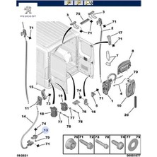 Kilit Karşılığı  Boxer 07->  8724.E6/ 1440727980/ 1369006080 Peugeot 1606539480