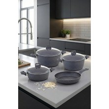 Gökdil 7 Prç Set 20-24 Derin Tencere 26 Basık Tencere 26 Tava