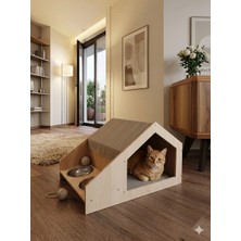 MeoWood Ahşap Kedievi