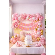 Eng Parti Dünyası 71 Parça Doğum Günü Balon Konsepti - Happy Birthday Seti ENG-B1012