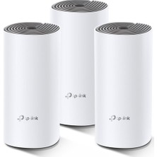  deco e4 3 lü paket ac1200 tüm evi kapsayan mesh wifi sistemi