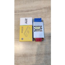 ZMR 5 Amper 60 Watt 12 Volt Şerit LED Trafosu Klemensli Kolay Montaj 5 Metre Destekler