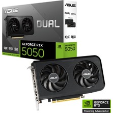 Kaia Life Asus Geforce DUAL-RTX5050-O8G 8gb Gddr6 128BIT 1xhdmı 3xdp Ekran Kartı