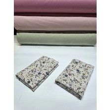 Pınarhome collection 100% Desenli Kumaş Ranforce Kapaklı Yastık Kılıfı --50X70CM--2 Adet (1 Çift)
