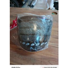 Zeus Marka  Gp 608A Chrome Blue Vısor: 608A Krom Mavi Vizör