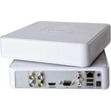 Kaia Life Hıkvısıon DS-7104HGHI-M1, 4kanal, 2mpix, H265PRO+, 1 HDD Desteği, 5in1 Dvr Cihazı