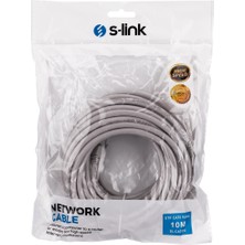 Uravas Store S-Link SL-CAT610 Cat6 Patch 10MT Kablo (GRI)(1923)