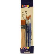 Akkaymak Neon Fırça Seti 4 Lü Hkd-144