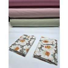 Pınarhome collection 100% Desenli Kumaş Ranforce Kapaklı Yastık Kılıfı --50X70CM--2 Adet (1 Çift)