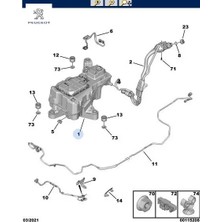 Adblue Deposu Rifter (K9) DV5R   Peugeot 9817601880