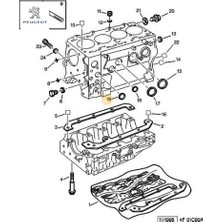 Blok Yağ Kapağı S-2800   Peugeot 0232.32
