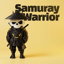 The Shogun Kuru Kafa Samuray Warrior Özel Seri | Özel Seri Koleksiyon Ürünü Oyuncak Figür