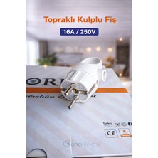 Orel Topraklı Kulplu Erkek Fiş