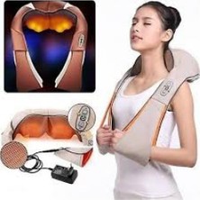 Kaia Life Ovmalı Isıtmalı Boyun Sırtbel Omuz Cihazı Bacak Masaj Aleti