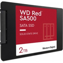 Kaia Life Wd Red SA500, WDS200T2R0A, 2tb, 560/530, Server ve Nas Için Enterprise, 2,5&amp;quot; Sata, SSD