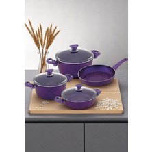 Gökdil 7 Prç Set 20-24 Derin Tencere 26 Basık Tencere 26 Tava