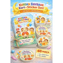 Ceres Studio Kurban Bayramı Kart + Sticker Seti 1 (48 Parça)