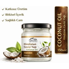 Sarıbelen Hindistan Cevizi Yağı 150 ml Doğal Soğuk Sıkım