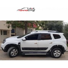 Dacia Duster 2018+ Çamurluk ve Kapı Dodik Kaplama Seti Kabartmalı Oem Tip