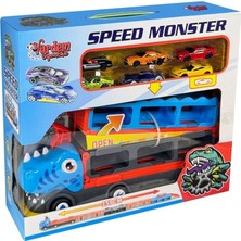 Paradise Sda GD001 Parkurlu Araba Fırlatan Dinazor -Vardem Oyuncak 4523