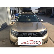 Dacia Duster 2018 Beyaz Ledli Tavan Kebi (Moonvisör) Abs Plastik