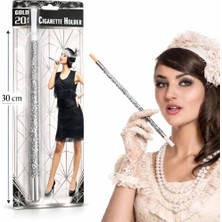 Asiltech Gümüş Payetli Sigara Tutacağı