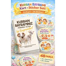 Ceres Studio Kurban Bayramı Kart + Sticker Seti 5 (48 Parça)