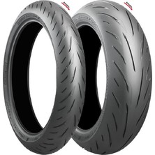 Cfmoto 400NK/650NK Uyumlu Bridgestone 120/70-17 - 160/60-17 Motosiklet Lastiği Takım