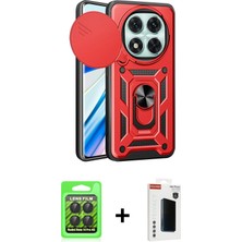 Cepte Toptan Redmi Note 14 Pro 4g Ahenk Klasik - Şeffaf Hayalet Polymer Nano Ekran Koruyucu + Siyah Raze Metal Kamera Lens