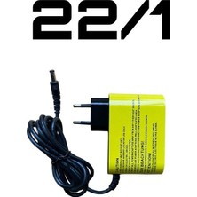 22V 1A Beko/arçelik Uyumlu/rowenta/grundıg Dikey Süpürge Kablosuz Şarj Adaptörü