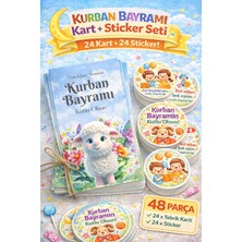 Ceres Studio Kurban Bayramı Kart + Sticker Seti 3 (48 Parça)