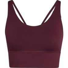 Adidas W 3ss Ess Ms Kadın  Bordo  Sporcu Sütyeni HZ0874