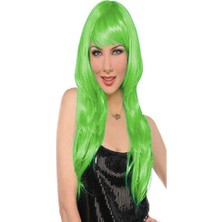 Uravas Store Uzun Peruk - Yeşil