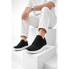 Slipcat Erkek Günlük Spor Ayakkabı-Hafif Tabanlı Nesef Alabilen File Kumaş Kaymaz Kalın Taban Rahat Yürüyüş ve Günlük Kullanım Sneaker