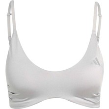 Adidas Kadın  Gri  Sporcu Sütyeni Opt Ess S Lbra KF4604