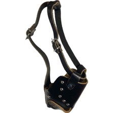 Uravas Store Karamel Ekstra Kalın Ağızlığı Xl 34 cm Siyah