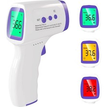 MiraLive Tabanca Model Dijital Ateş Ölçer - Derece Temassız 16 Hafıza - Pilli (4887)