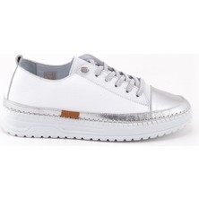 Venüs 26150001Y Kadın Hakiki Deri Parçalı Lastikli Comfort Sneaker Ayakkabı