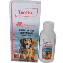 Uravas Store Biolive Biotin Köpekler Için Tüy Döküm Önleyici Sıvı 100ML