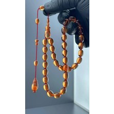 Çakır Tesbih Ateş Kehribar Tesbih