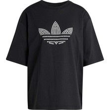 Adidas Pearl Tee Kadın  Siyah  T-Shirt KC7861